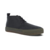 Black Poly Leather, Natural Sole
